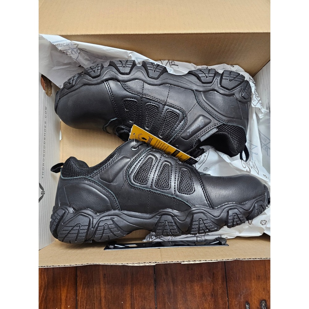 Thorogood Crosstrex Oxford Black Tactical Shoes 834-6386 Mens 11 W